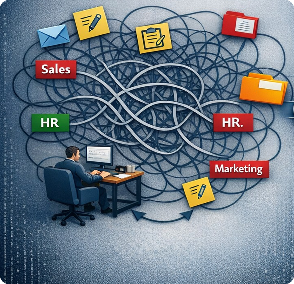 Traditional operations workflow